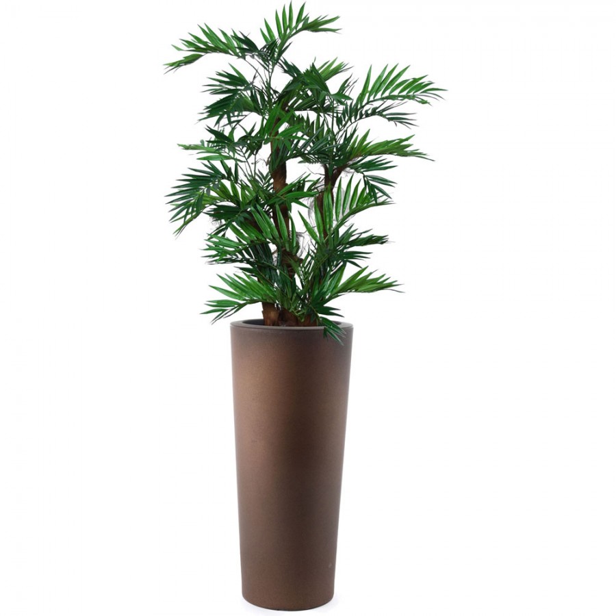 Planta semi-artificiala Ila, Chamadorea Bush Green - 180 cm
